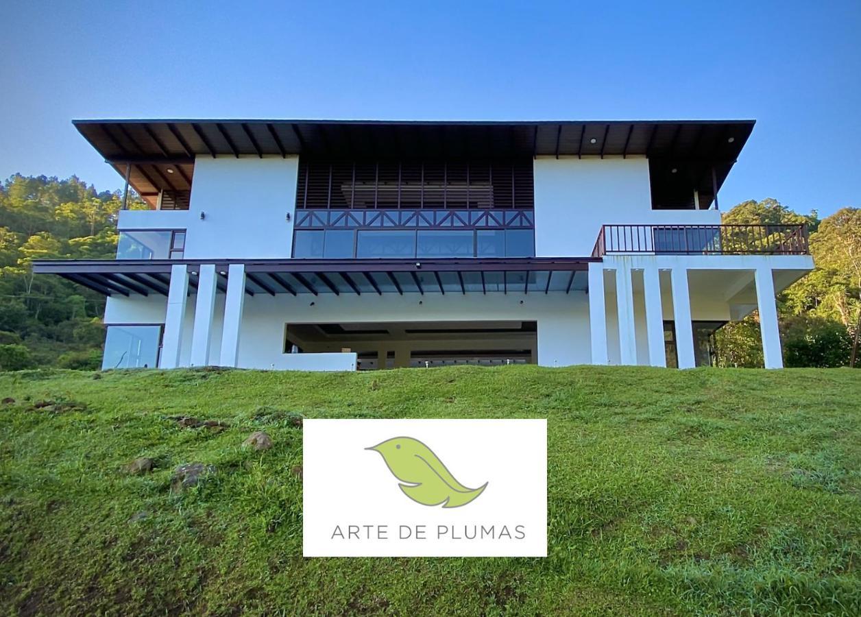 Arte De Plumas Birding Lodge Cartago Eksteriør billede